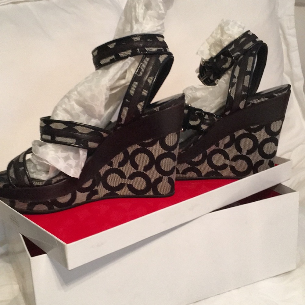 Coach Foot-ware Blk/Wht/Blk